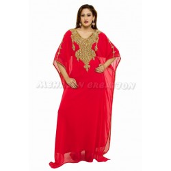 DUBAI MODERN BRIDAL CASUAL FARASHA DRESS