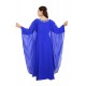 2020 MOROCCAN ROYAL BLUE KAFTAN BELL SLEEVE MODERN DRESS